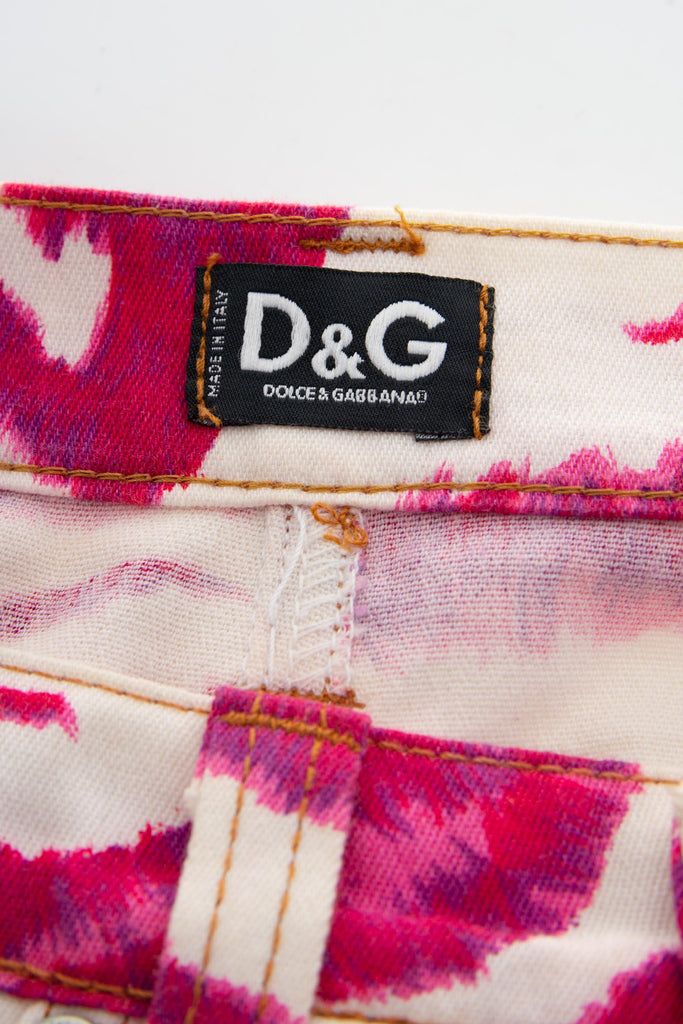Dolce and Gabbana Zebra Print Skirt - irvrsbl