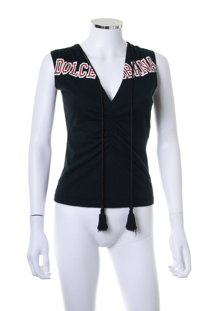 Dolce and Gabbana Logo Top - irvrsbl