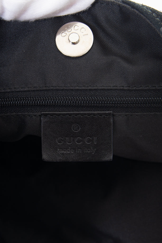 Gucci Monogram Suede Bag - irvrsbl