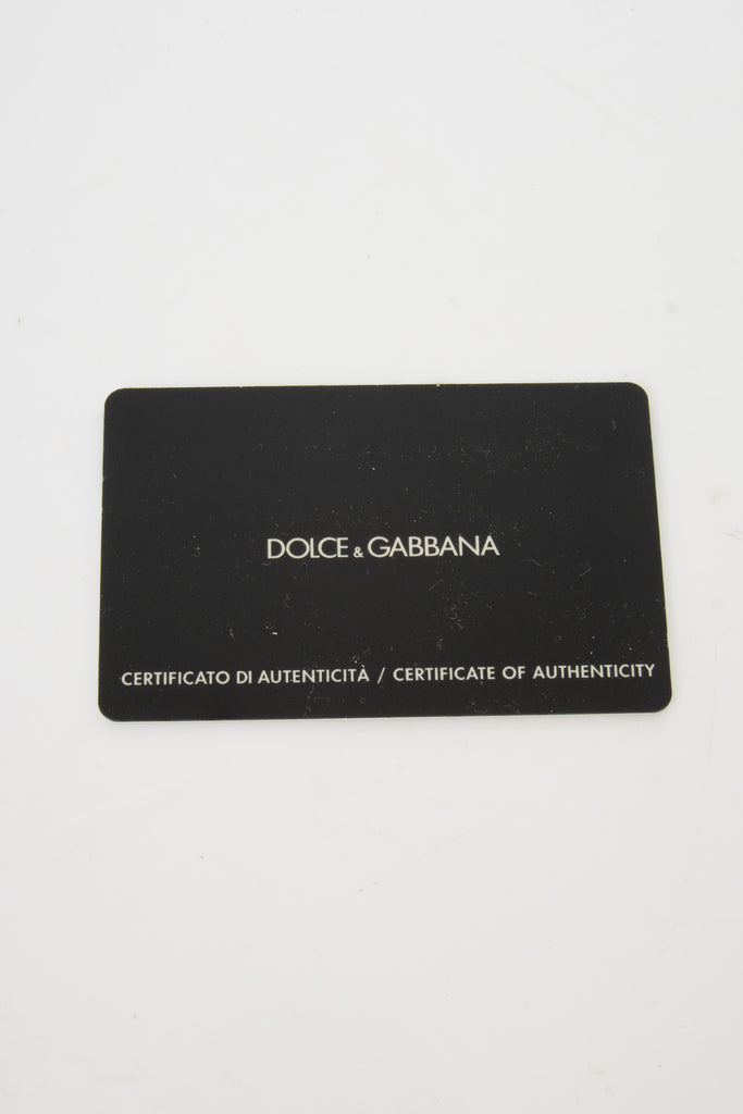 Dolce and GabbanaStudded Denim Handbag- irvrsbl
