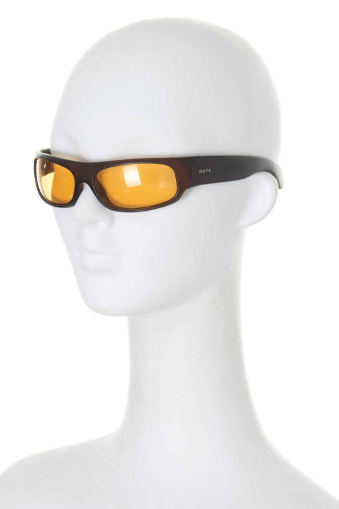 Gucci Orange Lens Sunglasses - irvrsbl