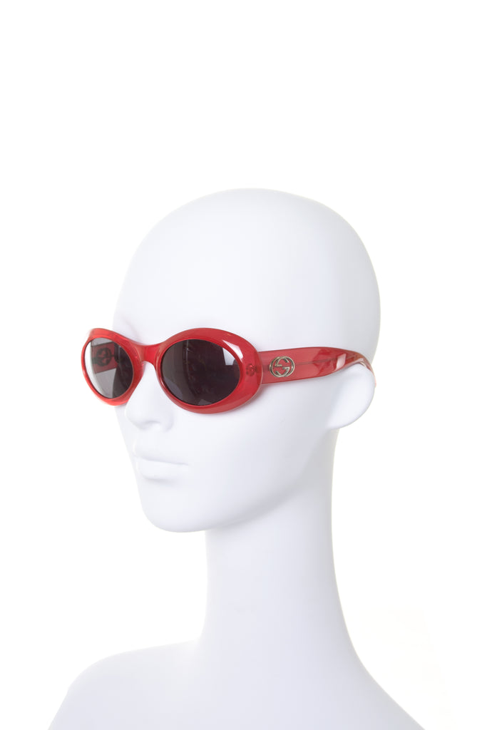 GucciCherry Red Sunglasses- irvrsbl