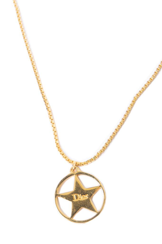 Christian Dior Star Necklace - irvrsbl