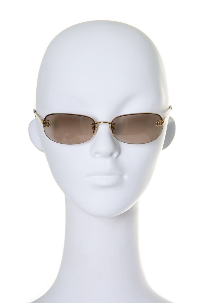 Chanel Y2k Rimless Sunglasses - irvrsbl