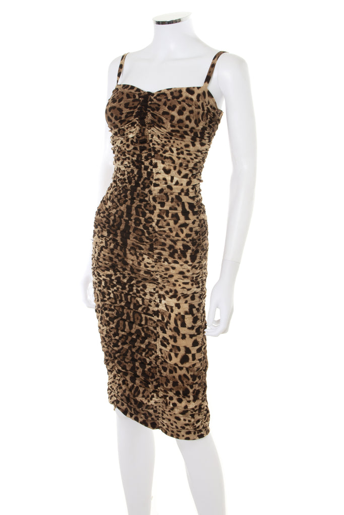 Dolce and Gabbana Animal Print Dress - irvrsbl
