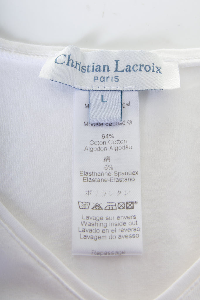 Christian Lacroix Cropped T-shirt - irvrsbl