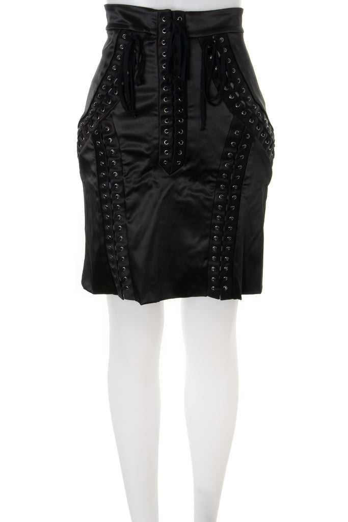 Dolce and Gabbana Lace Up Skirt - irvrsbl