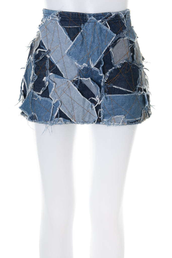 Dolce and Gabbana Patchwork Skirt - irvrsbl