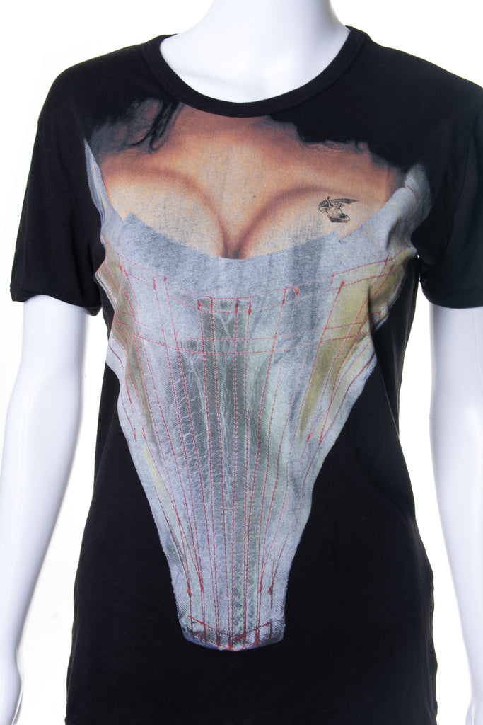 Vivienne Westwood Trompe L'Oeil Corset Tshirt - irvrsbl