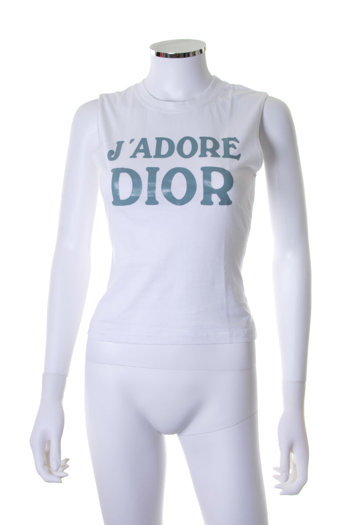 Christian Dior J'Adore Dior Tank Top - irvrsbl