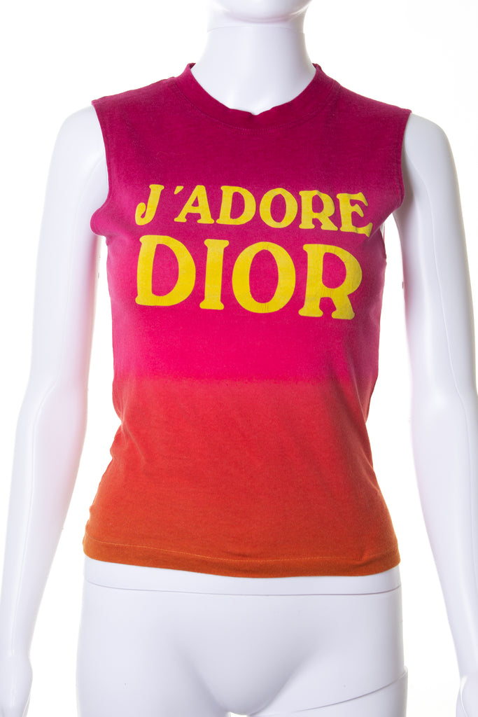 Christian Dior Ombre J'Adore Dior Top - irvrsbl