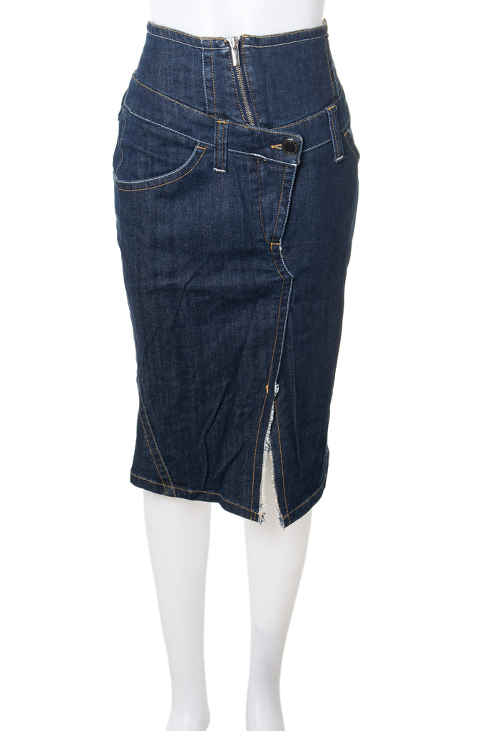 Jean Paul Gaultier Denim Skirt - irvrsbl