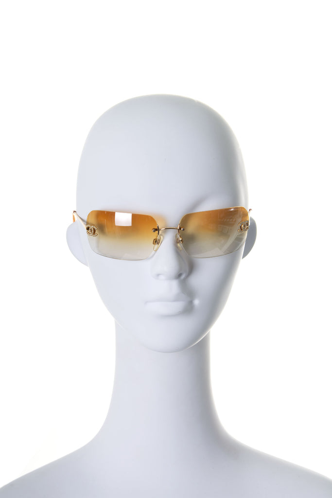 Chanel Ombre CC Crystal Sunglasses - irvrsbl