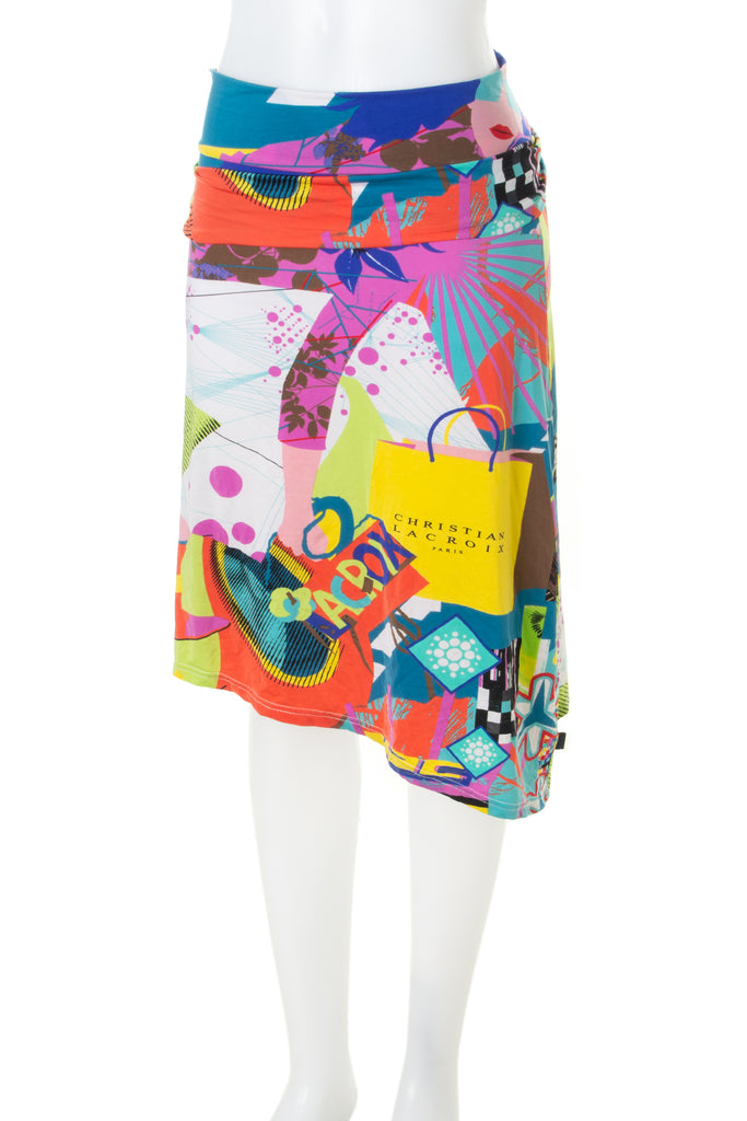 Christian Lacroix Shopping Print Skirt - irvrsbl