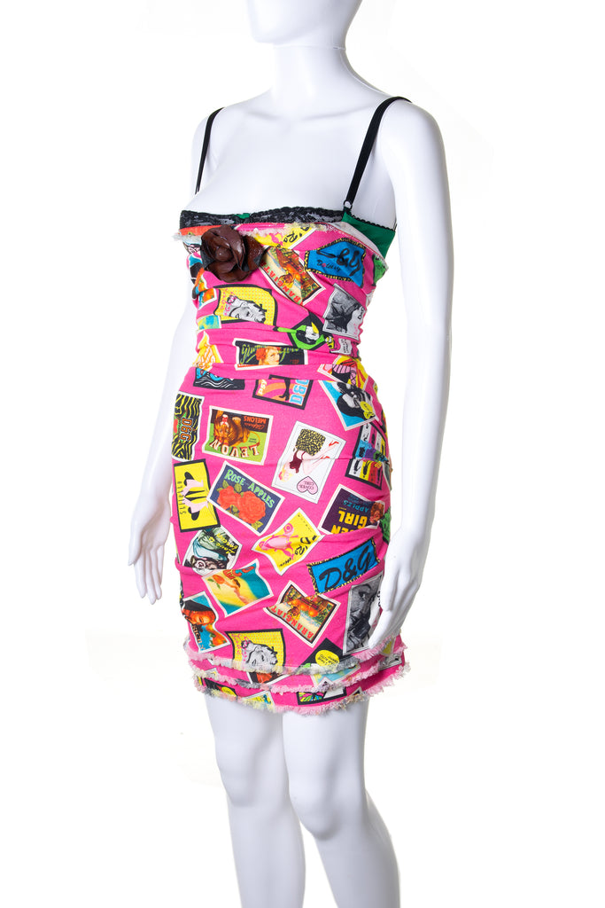 Dolce and Gabbana Pop Art Print Dress - irvrsbl