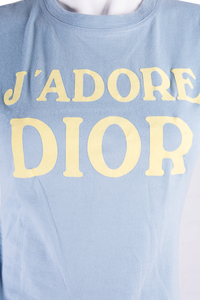 Christian Dior J'Adore Dior Top in Blue - irvrsbl