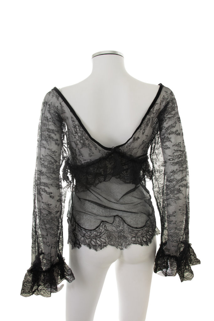 Dolce and Gabbana Sheer Lace Top - irvrsbl