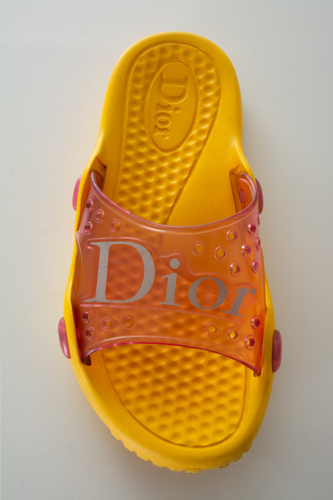 Christian Dior Silicone Sandals - irvrsbl