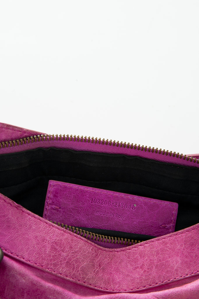 Balenciaga The First Bag in Pink - irvrsbl