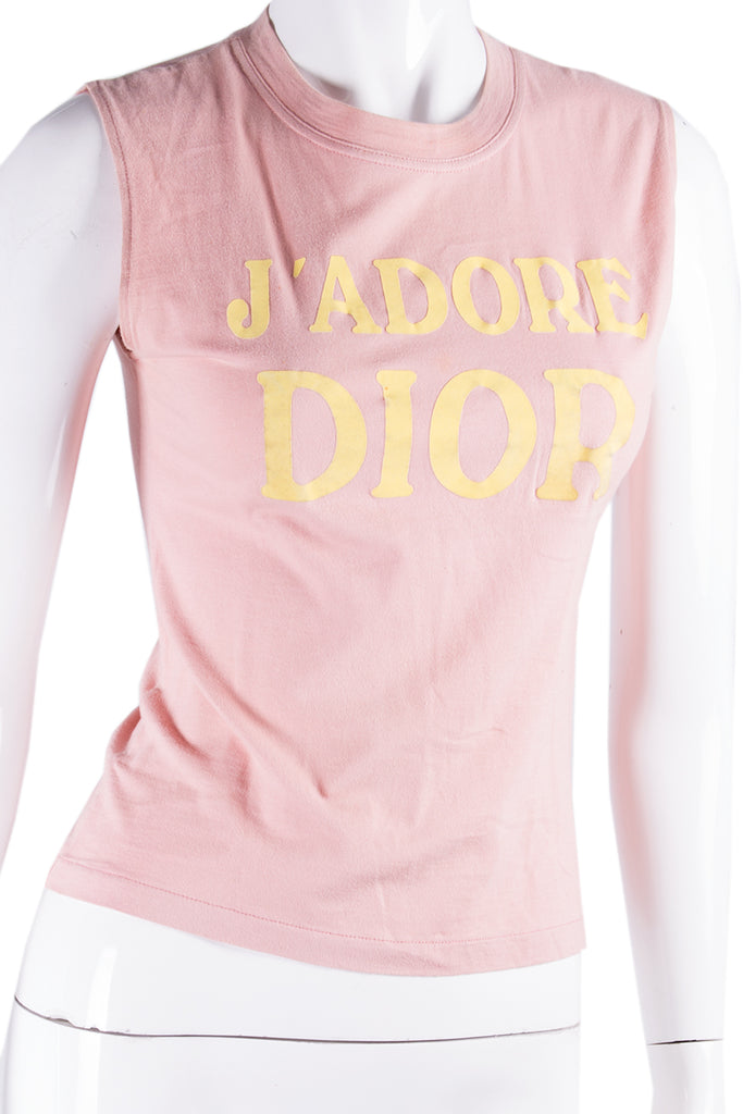 Christian Dior J'Adore Dior Top in Pink - irvrsbl