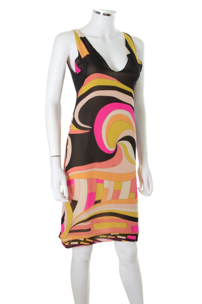 Emilio Pucci Printed Silk Dress - irvrsbl