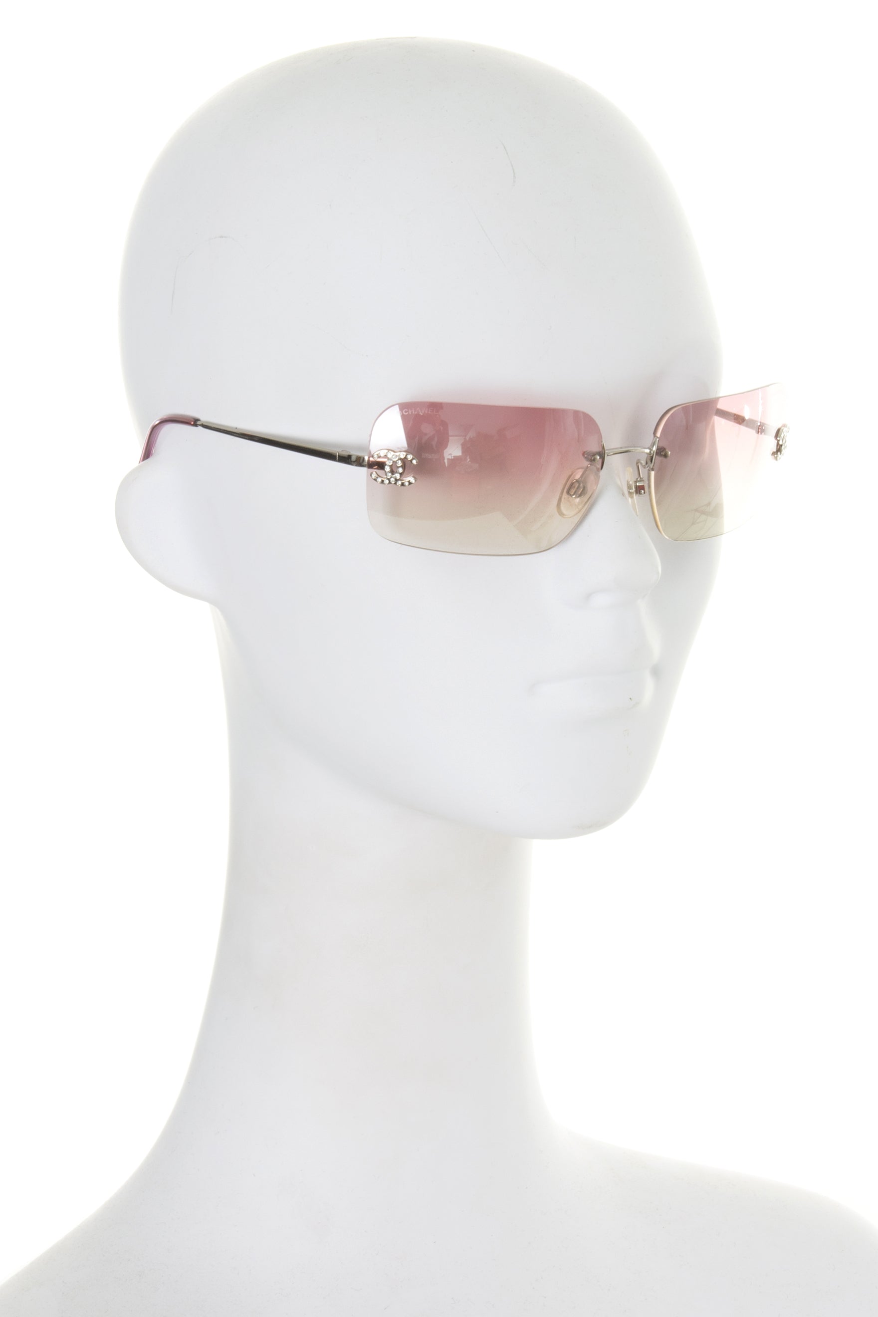 CHANEL Rimless Sunglasses for Women for sale