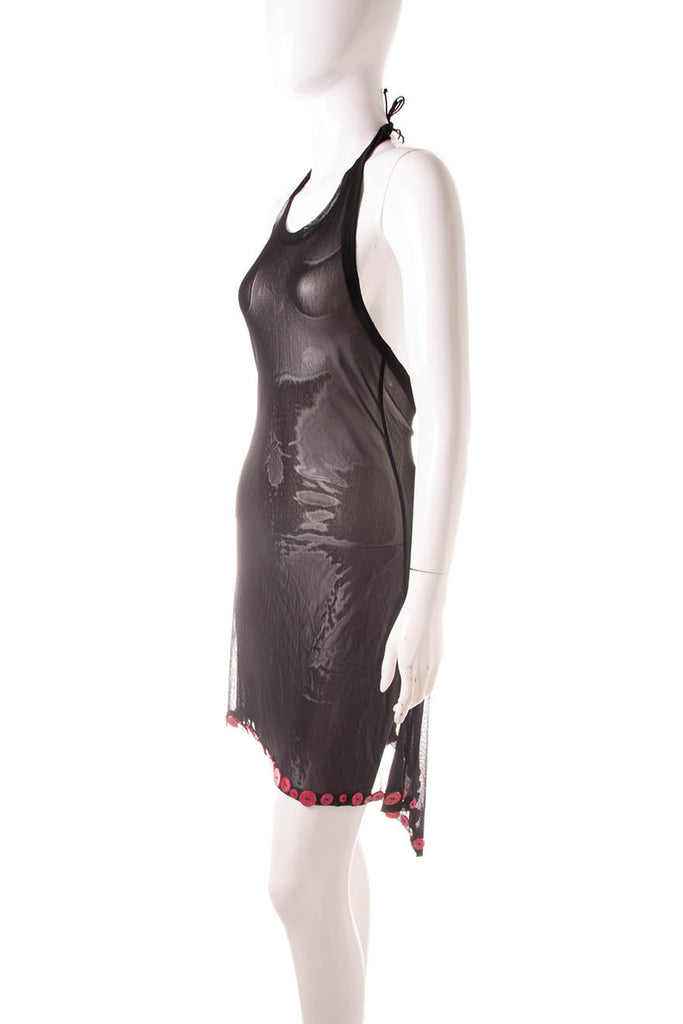 Jean Paul Gaultier Sheer Halter Dress - irvrsbl