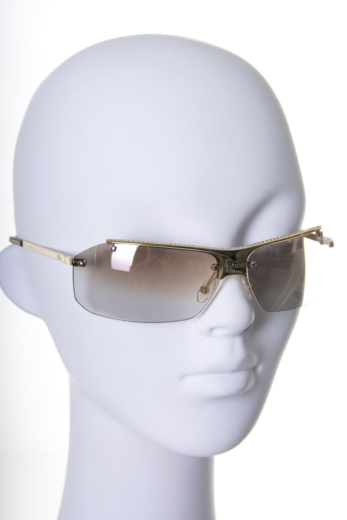 Christian DiorHIT 2 Diamante Sunglasses- irvrsbl