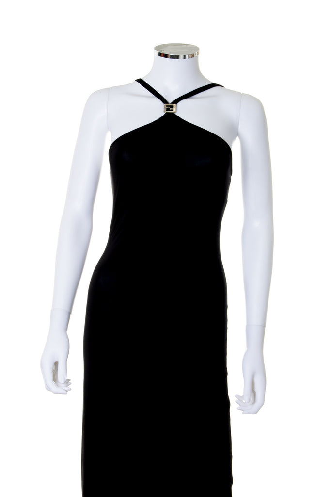 Fendi 1997 Halter Dress - irvrsbl