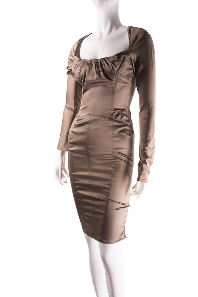 Gucci Tom Ford Silk Dress - irvrsbl