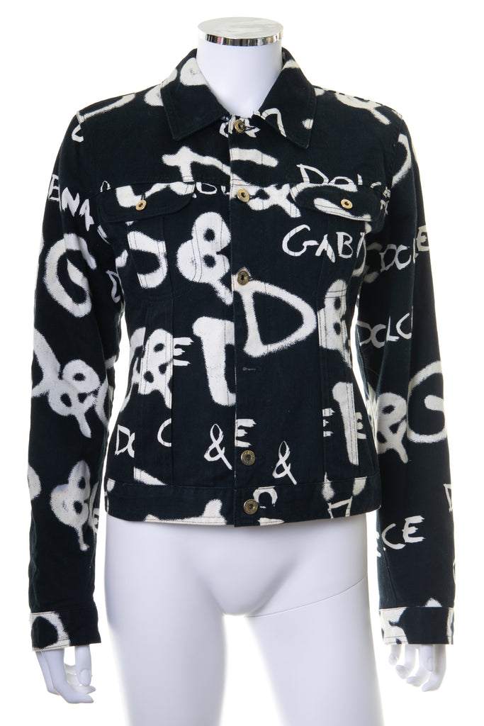 Dolce and GabbanaSpellout Jacket- irvrsbl