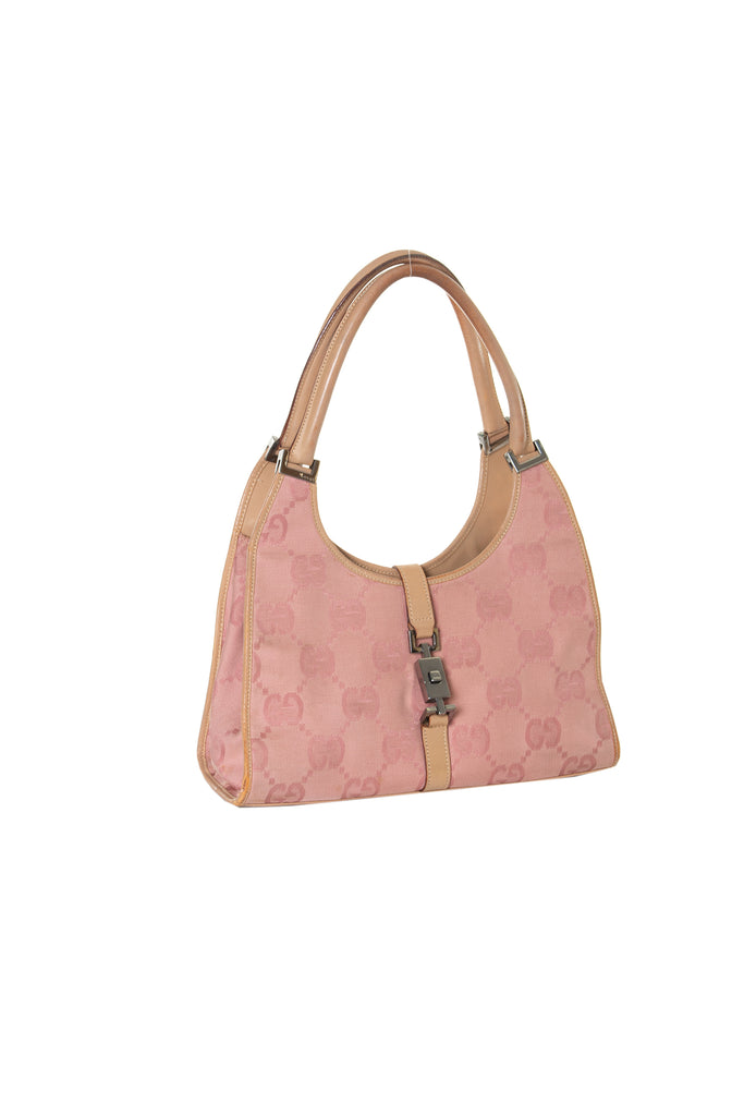 Gucci Pink Monogram Handbag - irvrsbl