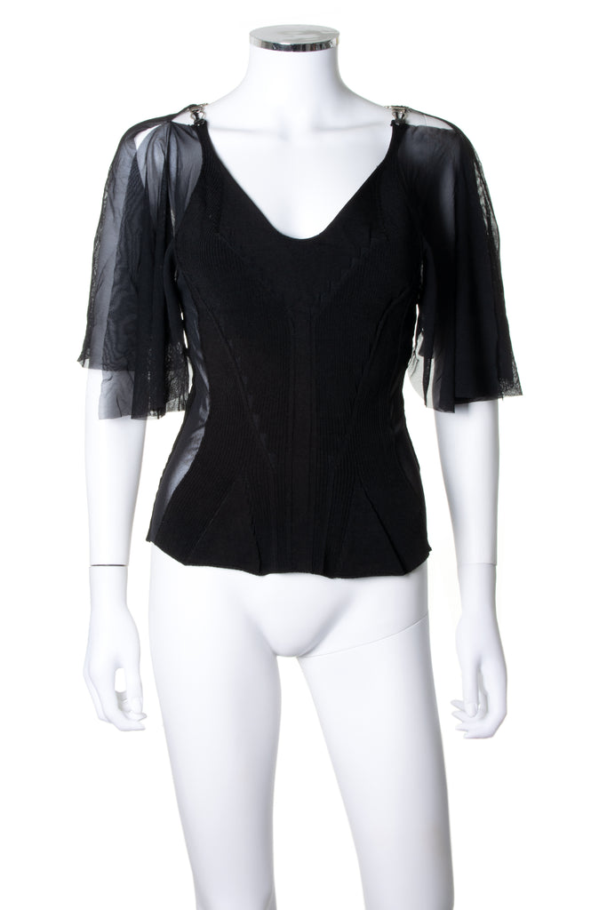 Jean Paul Gaultier Sheer Top - irvrsbl