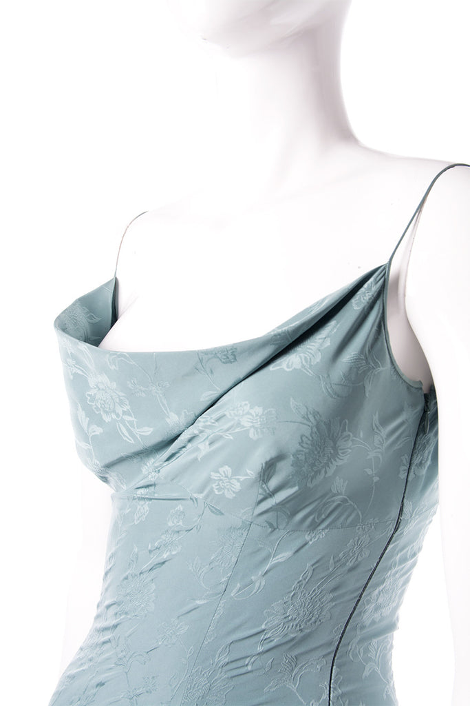 John Galliano Floral Damask Slip Dress - irvrsbl