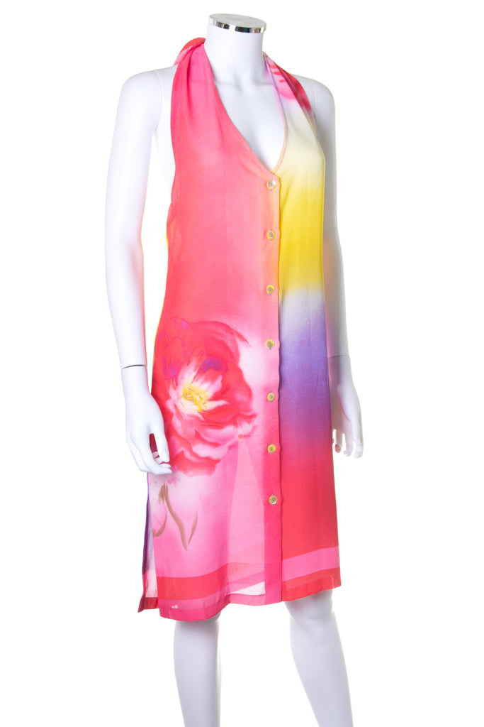 La Perla Watercolor Print Dress - irvrsbl