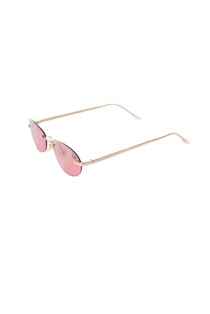 Christian Dior Frameless Oval Sunglasses - irvrsbl
