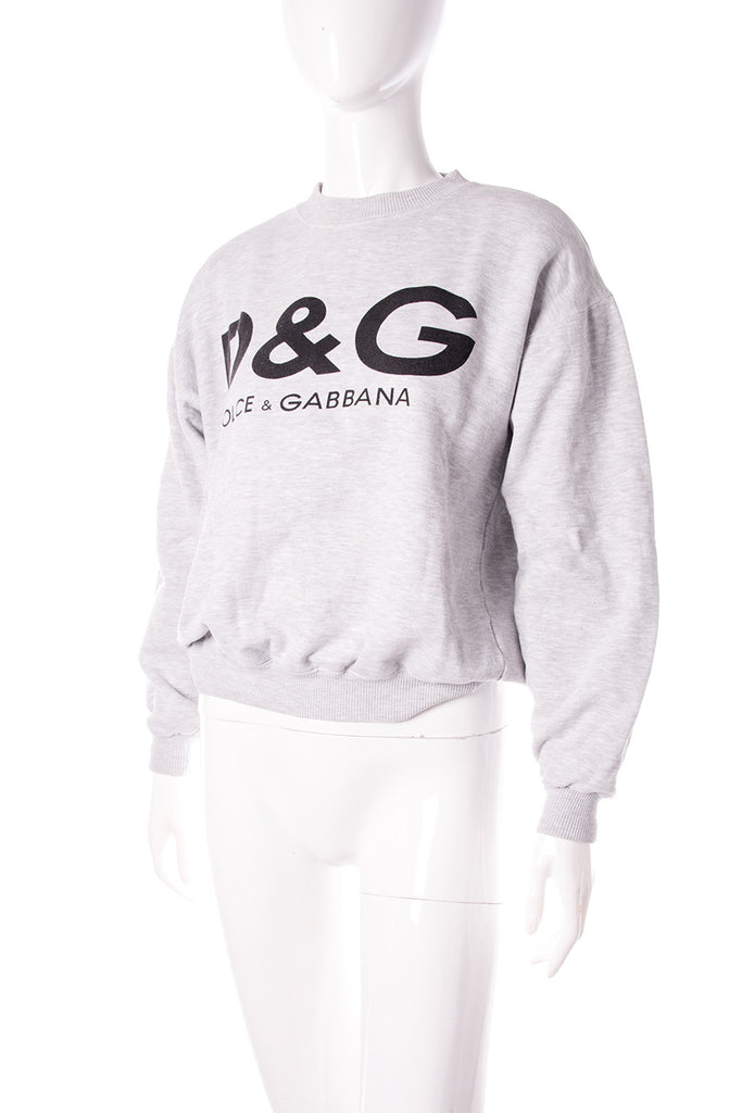 Dolce and Gabbana Grey Marle Sweatshirt - irvrsbl