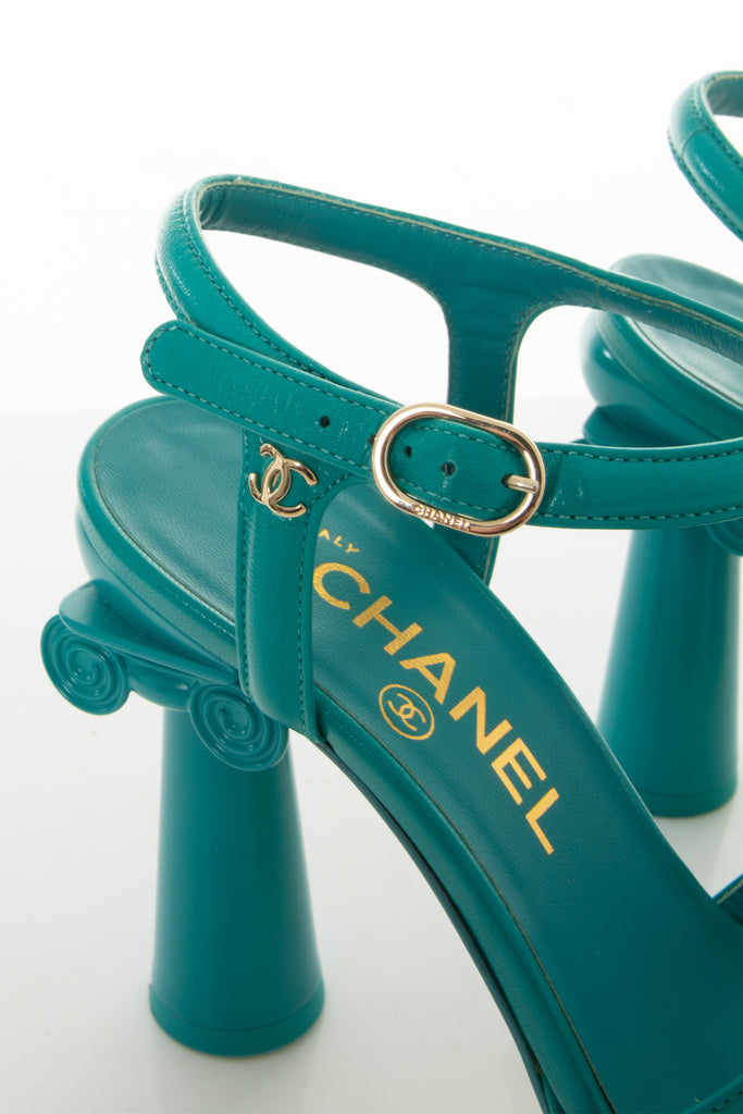 Chanel Roman Column Heels 37 - irvrsbl