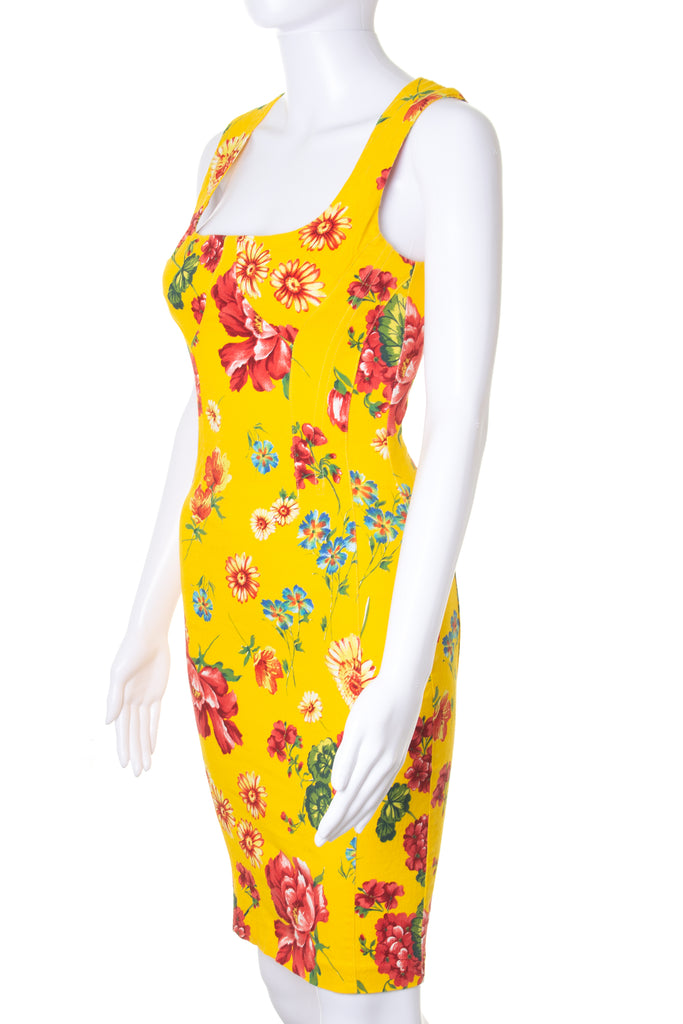 Dolce and Gabbana Boned Floral Dress - irvrsbl
