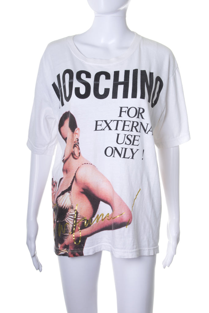 Moschino For External Use Only Tshirt - irvrsbl