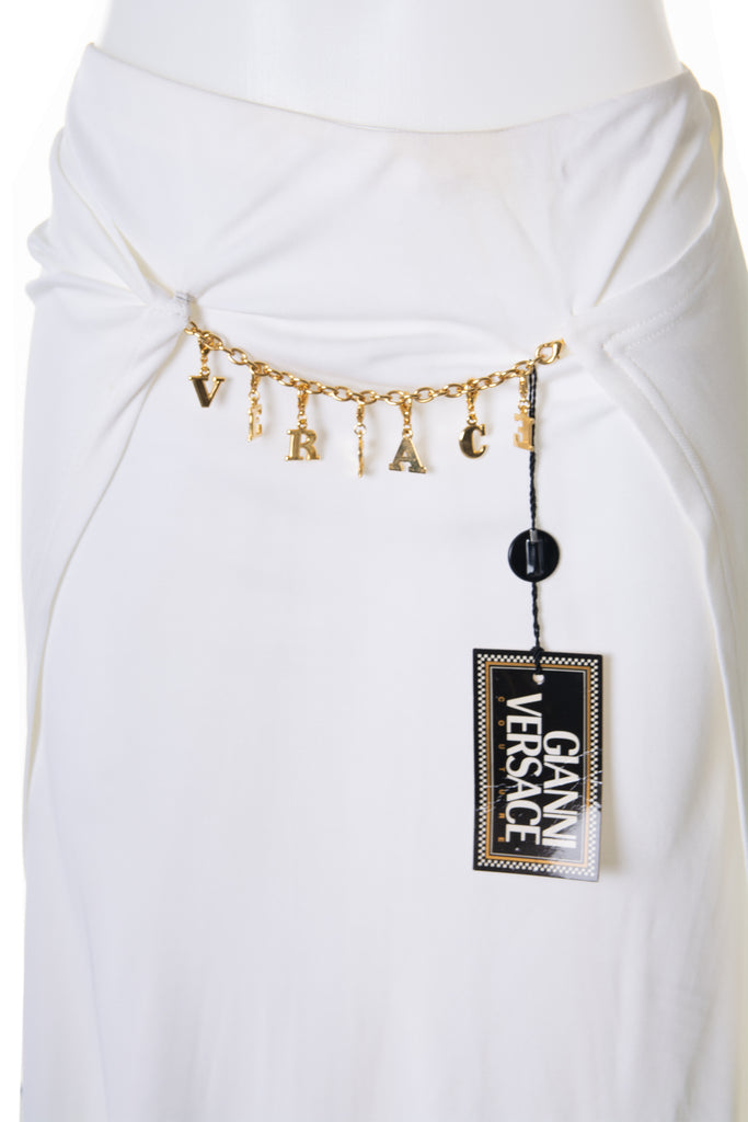 Versace Logo Chain Skirt - irvrsbl