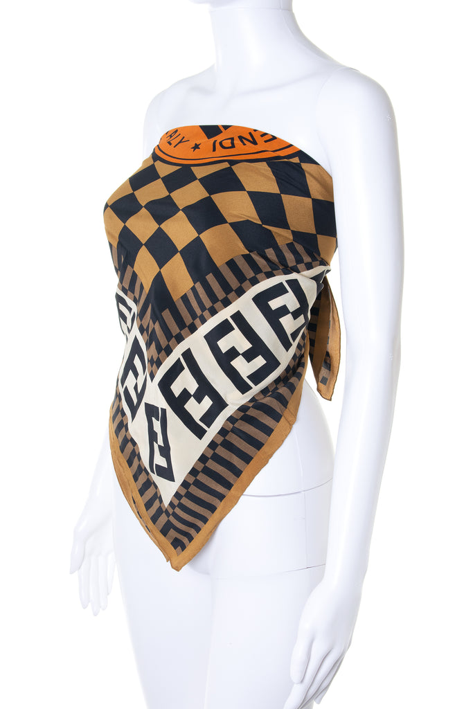 Fendi Logo Scarf - irvrsbl