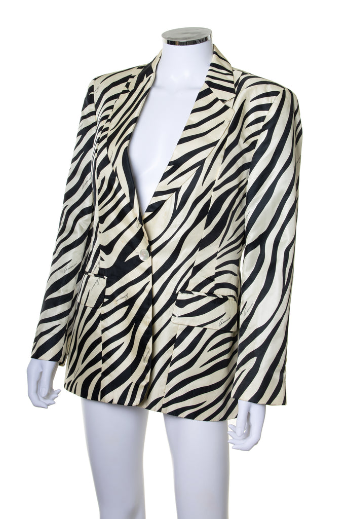 Gucci Zebra Print Jacket - irvrsbl