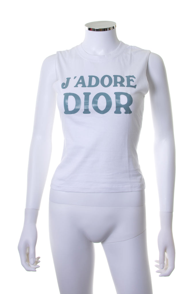 Christian Dior J'Adore Dior Tank Top - irvrsbl