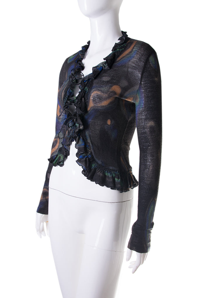 Jean Paul Gaultier Sheer Cardigan - irvrsbl