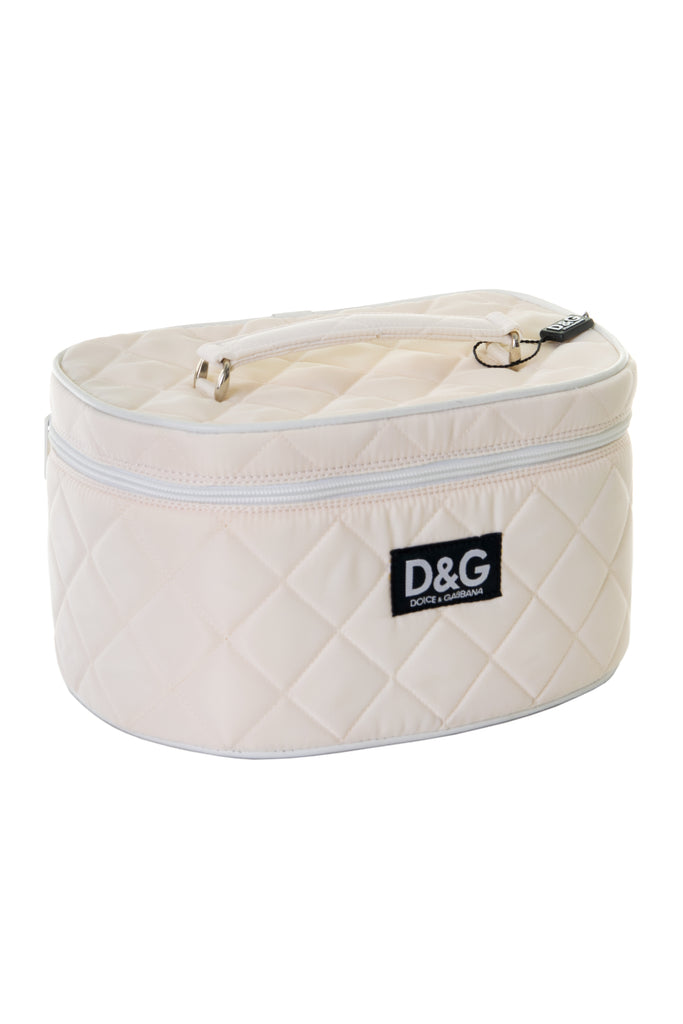 Dolce and GabbanaQuilted Vanity Bag- irvrsbl