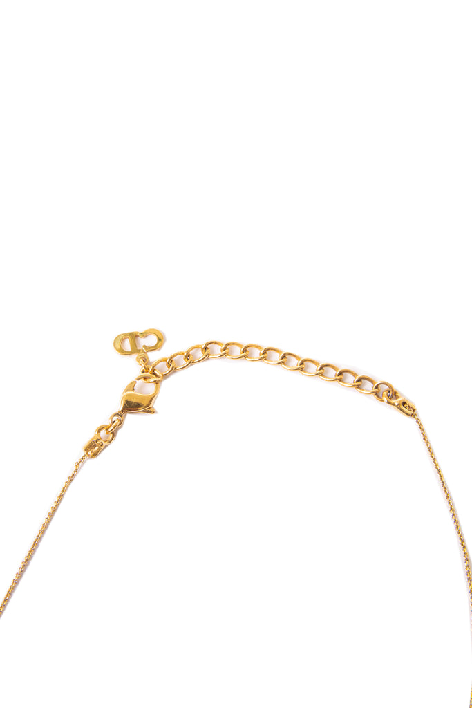Christian DiorLetter Charm Necklace- irvrsbl