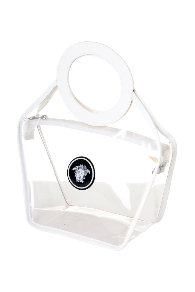 Versace Clear Medusa Bag - irvrsbl