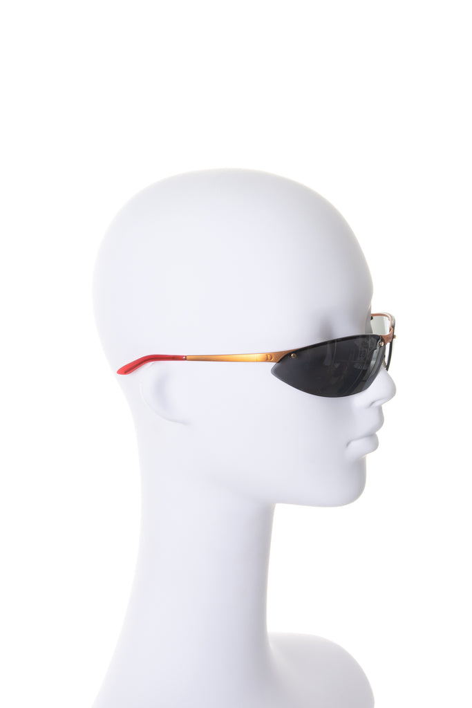 Christian Dior Faster Wraparound Sunglasses - irvrsbl