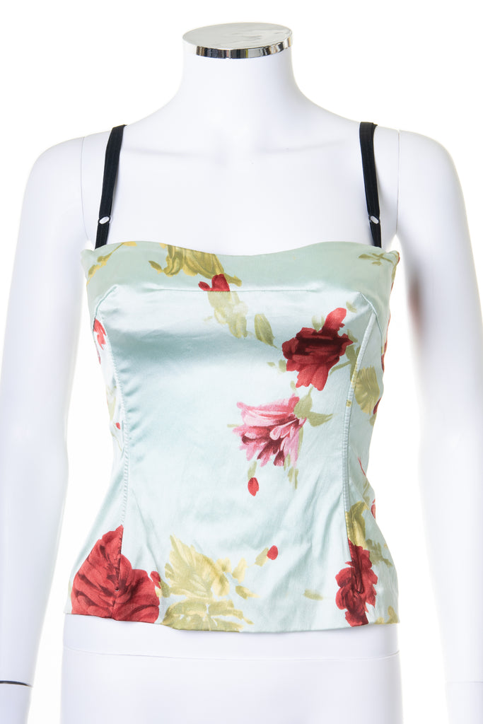 Dolce and Gabbana Floral Bustier - irvrsbl